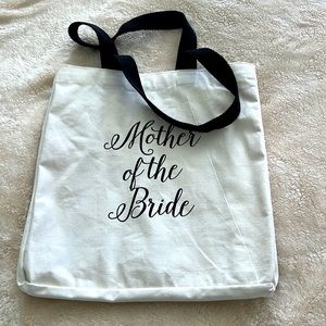 Mother of the Bride Canvas Tote